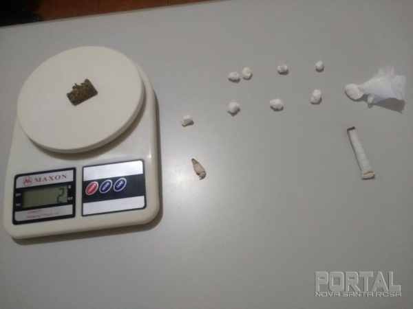 Droga apreendida. (Foto: PM)