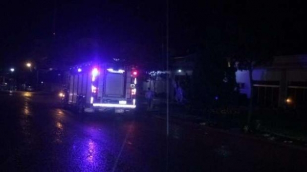 Bombeiros repassaram orientações e não foi constatada situação de risco. (Foto: Catve)