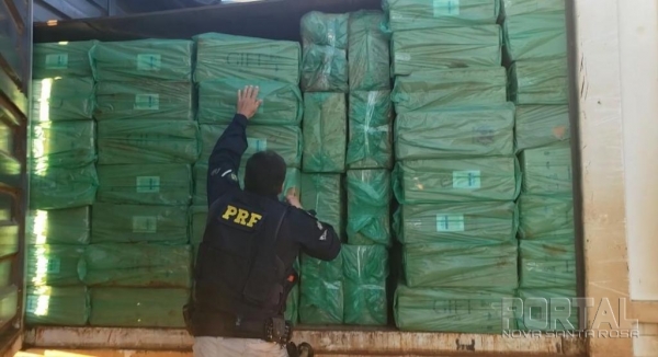 Proprietário do caminhão, motorista já havia sido preso por contrabando há menos de seis meses