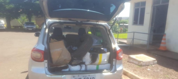 O contrabando foi avaliado em cerca de 1 milhão. (Fotos: PM)