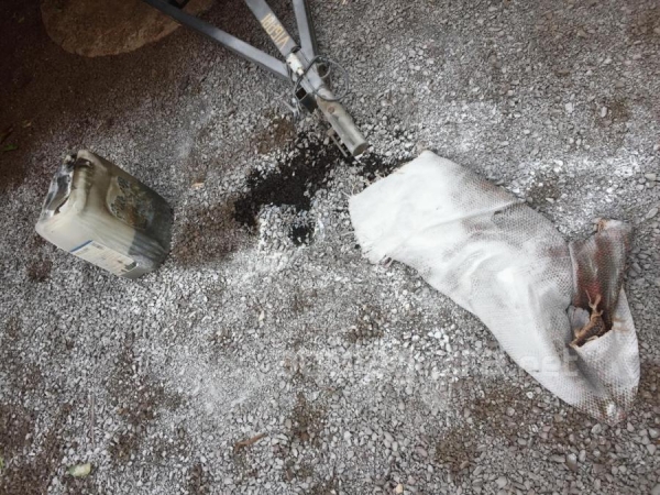 O jovem teve ferimentos em quase todo o corpo e foi encaminhado à UPA (Foto: Fernanda Bourscheidt/AquiAgora.net )