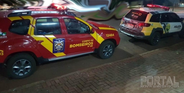 A operação foi realizada na noite de ontem. (Foto: Portal Palotina)