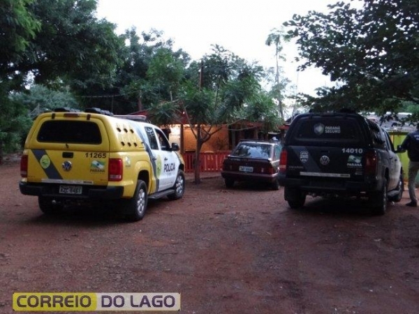A operação foi desencadeada pela Polícia Civil e Polícia Militar de Santa Helena (Foto: Correio do Lago 