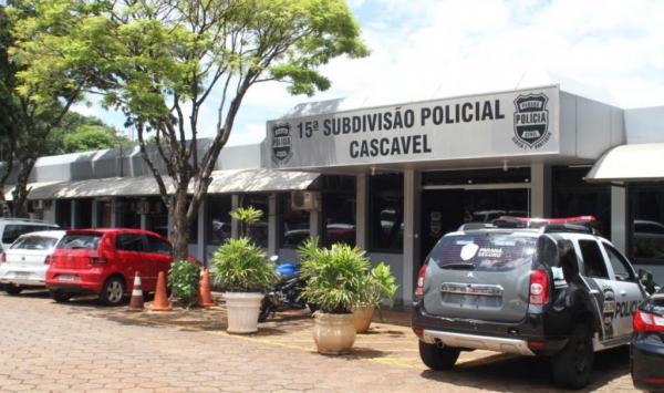 Os detidos de 18, 19 e 21 anos foram levados para a 15ªSDP de Cascavel..(Foto: Arquivo)