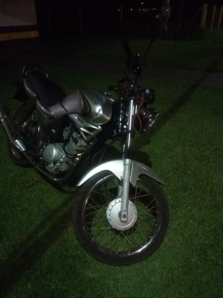 Moto recuperada. (Foto: PRE)