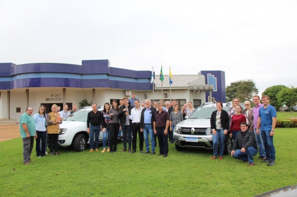 O objetivo, segundo o prefeito Anderson Bento Maria, é renovar a frota municipal. (Foto: Assessoria)