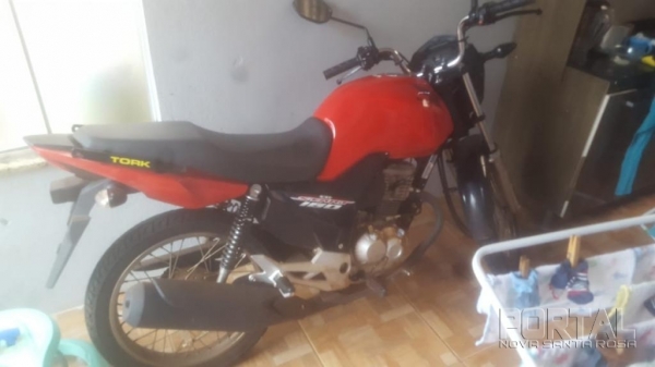Moto recuperada. (Foto: PM)