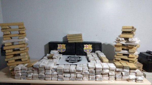 A droga saiu de Amabaí-MS. (Foto: CGN)