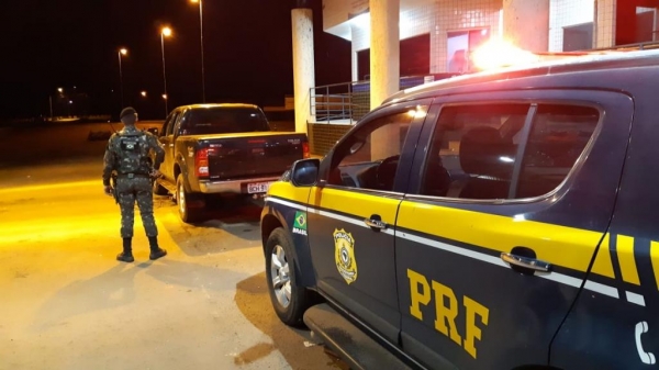 Veículo recuperado. (Foto: PRF)