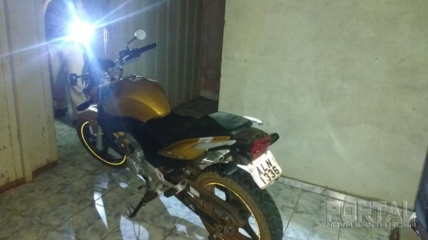 Moto recuperada. (Foto: PM)