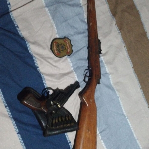 Armas foram apreendidas pela PF — Foto: Polícia Federal/Divulgação