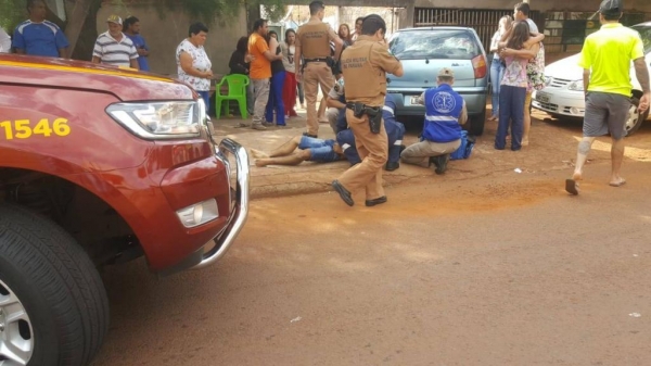 A filha presenciou o crime. (Foto: CGN)