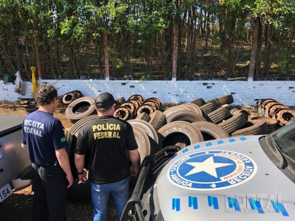 A ação ocorreu nesta segunda (22). (Foto: Divulgação- Polícia Federal)