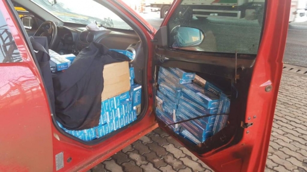 A apreensão foi feita após uma abordagem de rotina na BR-467, em Sede Alvorada. (Foto: PRF)