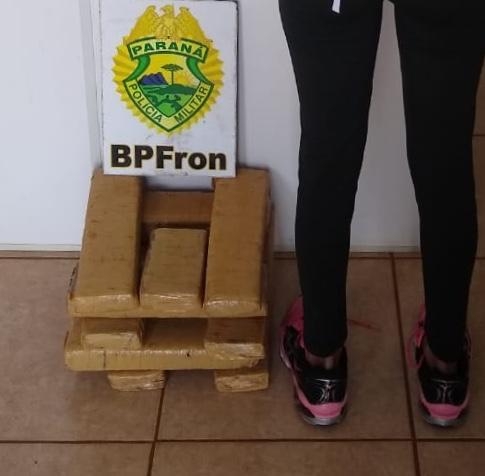 A muloher foi presa em flagrante. (Foto: Divulgação)