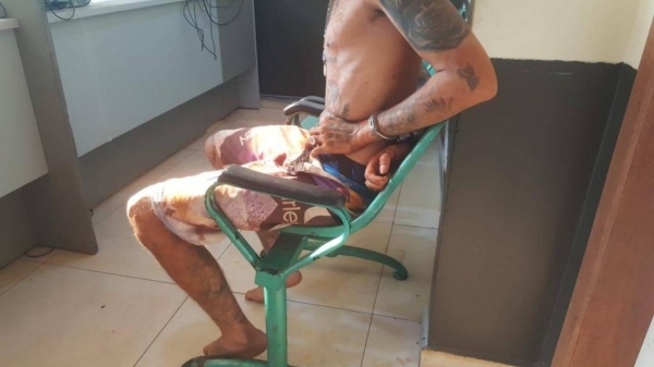 O homem foi preso em ação rápida da Rocam. (Fotos: CGN - Divulgação)