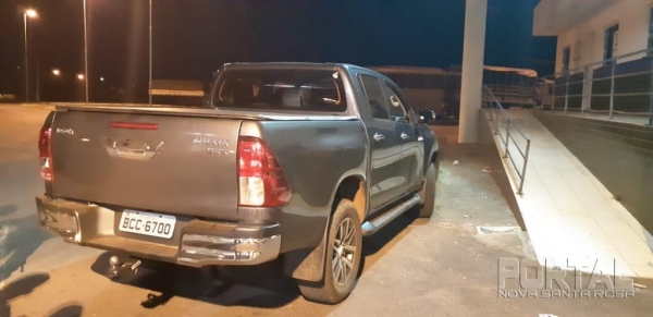 O veículo foi furtado em Cascavel. (Foto: PRF)