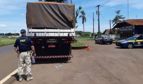 Apreensão em Quatro Pontes. (Foto: Divulgação/PRF)