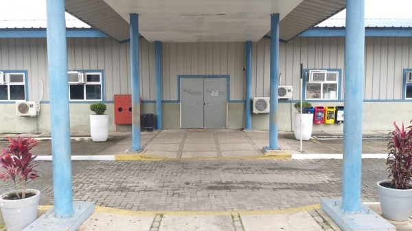 Homens invadem UTI de hospital e matam a tiros paciente internado em Balneário Camboriú — Foto: Luiz Carlos de Souza/NSC TV