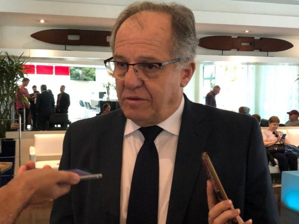 Hélio Cury, presidente da Federação Paranaense de Futebol. (Guilherme Coimbra/Banda B)