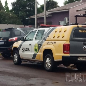 Operação realizada em Assis Chateaubriand. (Foto: Léo Silva)