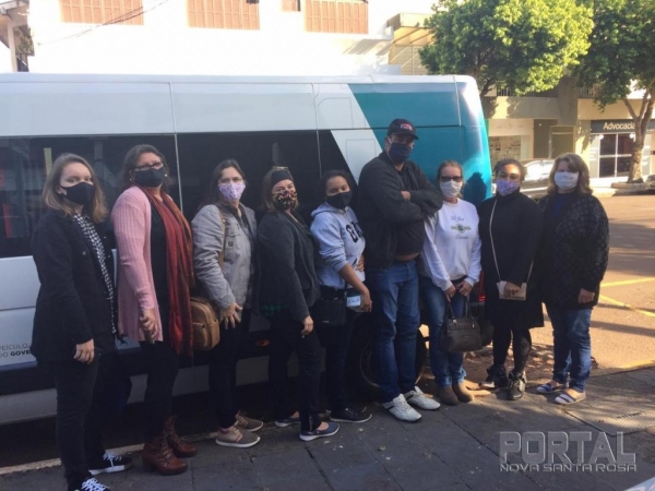 O grupo esteve na cidade de Toledo, hoje (30), no hemocentro realizando as doações de sangue.(Fotos; Divulgação/Arquivo Pessoal)