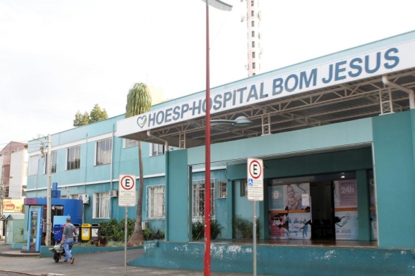 Hospital Bom Jesus em Toledo. (Foto: Assesoria/Carlos Rodrigues)