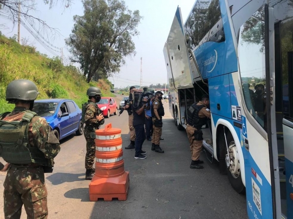 Operação Ágata busca prevenir crimes transfronteiriços, no sudoeste — Foto: Michelli Arenza/RPC