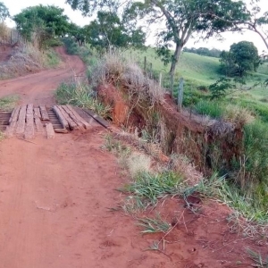 Acidente ocorreu em uma estrada rural de Nova Fátima — Foto: Márcio Santos/Arquivo pessoal