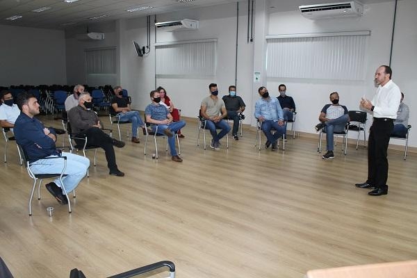 Encontro aconteceu na Acipa, na manhã desta sexta-feira. (Foto: Assessoria Câmara)