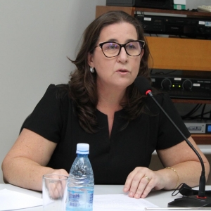 Vereadora Márcia Berno Cecluski. (Foto: Assessoria Câmara de Palotina)