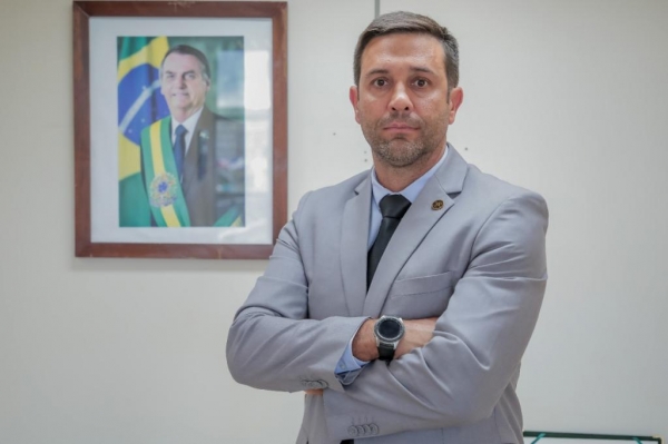 Tenente-Coronel Sanson comandou o Batalhão de Polícia de Fronteira da Polícia Militar do Paraná de setembro de 2018 a dezembro de 2019. (Foto: Divulgação/Assessoria)