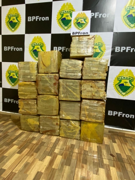 Com a aproximação policial os indivíduos fugiram não sendo encontrados.(Foto: BPFron)