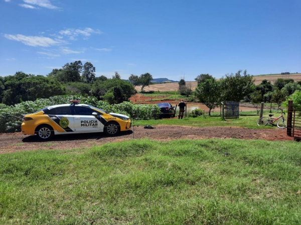 O condutor fugiu. (Fotos: PRE)