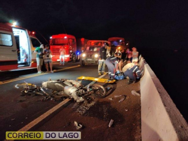 Militares do Exército Brasileiro prestaram os primeiros socorros até a chegada do Samu.(Foto: Correio do Lago)