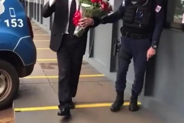 Ele foi detido e encaminhado para a Delegacia de Polícia Civil.. (Foto: Catve)