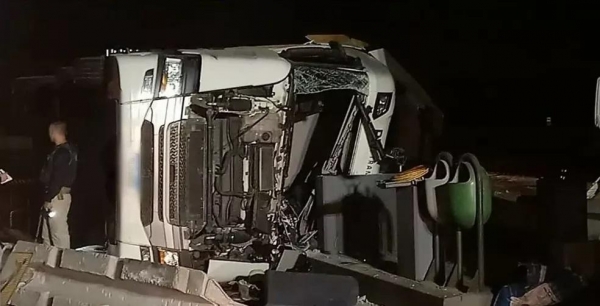 Motorista morreu em acidente na BR-277 — Foto: Tony Mattoso/RPC