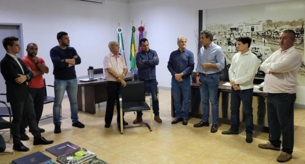 Visita de Beto a Palotina. (Foto: Assessoria