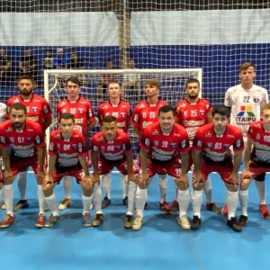 Cicles Motos/Academia One Life/Nova Santa Rosa Futsal . (Foto: Assessoria)