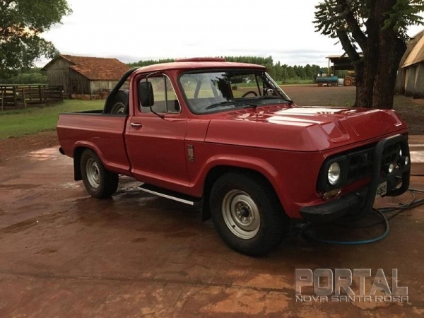 Caminhonete furtada. (Foto: Portal Palotina)