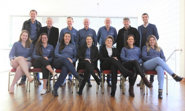 Os conselheiros e a diretoria se reuniram para assistir ao Summit Nacional de Governança. Foto: Jéssica Dona.