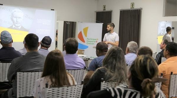 As formações levam conhecimento sobre o cooperativismo aos associados. Foto: Jéssica Dona.