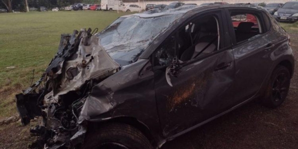 Quando os socorristas chegaram o suspeito já estava morto. Foto: Rádio Cultura de Foz.