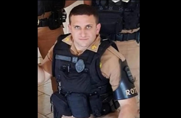 Fabiano Júnior Garcia, de 37 anos, trabalhava no 19º Batalhão de Polícia Militar de Toledo (Foto: Preto no Branco