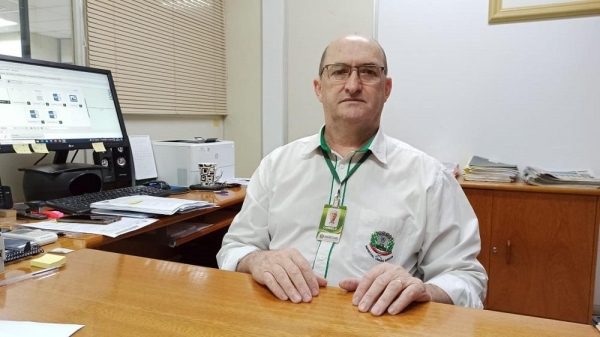 Secretário de Fazenda de Marechal Cândido Rondon, Carmelo Daronch. (Foto: Assessoria)