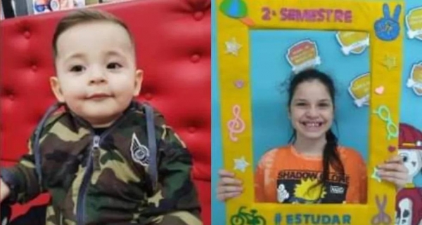 Corpos de crianças de 3 e 10 anos encontrados em apartamento no Paraná — Foto: Arquivo pessoal