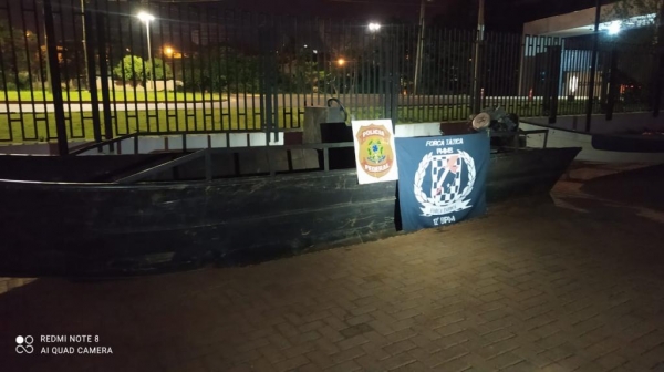 Nenhum criminoso foi localizado e/ou preso. Foto: Polícia Federal.