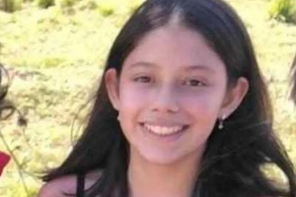 Ana Lívia, de 13 anos, foi morta com tiro na nuca. Foto: Divulgação.