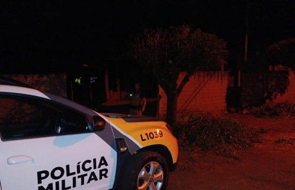 Mulher é encontrada morta dentro de geladeira no norte do Paraná — Foto: Policia Militar/divulgação