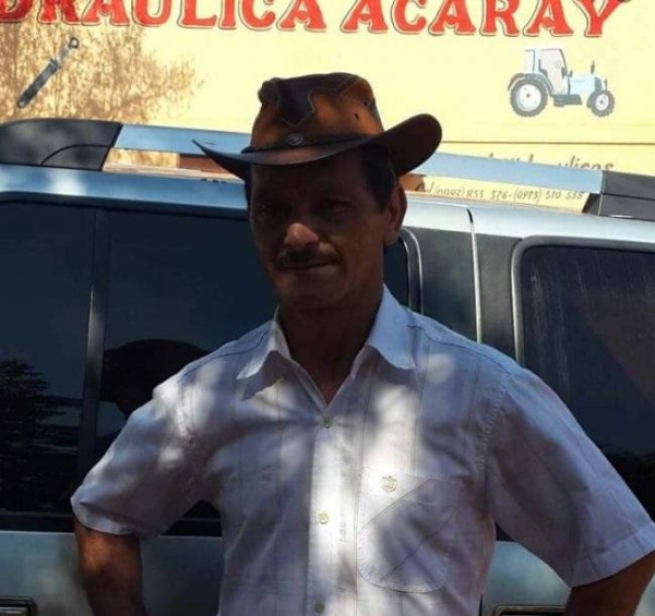 José Ferreira dos Santos que foi morto é brasileiro que era de Vila Celeste, Santa Helena. Foto: Divulgação/Correio do Lago.